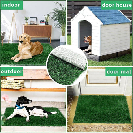Pet Training Fake Grass Pee Pads Dog Toilet Indoor Lawn Pads for Potty Training