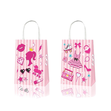 Barbie Kraft Bag With Rope