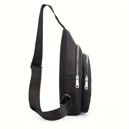 Chest Bag Crossbody Sports Bag Simple Casual Crossbody Bag for Travel Outdoor