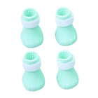 4pcs Cat Bathing Grooming Anti-Scratch Silicone Pet Socks for Bathing Feeding