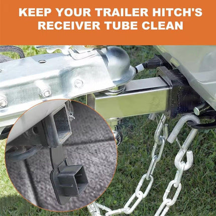 2pcs Car Trailer Hook Cover Retrofit Decoration Protective Towing Hitch Cover