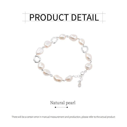 Elegant Natural Freshwater Pearl Bracelet for Women Classic Handcrafted Jewelry