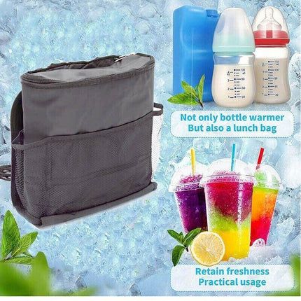 1PC Car Seat Back Organiser Multi Pocket Storage Bag Organizer Holder Travel - Aimall