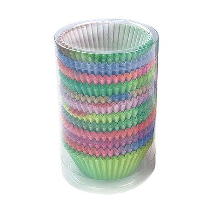 300pcs Gradient Colour Cupcake Paper Cases Baking Moulds Muffin Liners Set