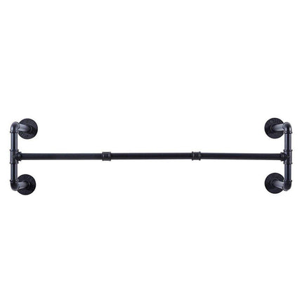 Wall Mounted Industrial Metal Clothing Rack Pipe Hanger for Retail Store Display