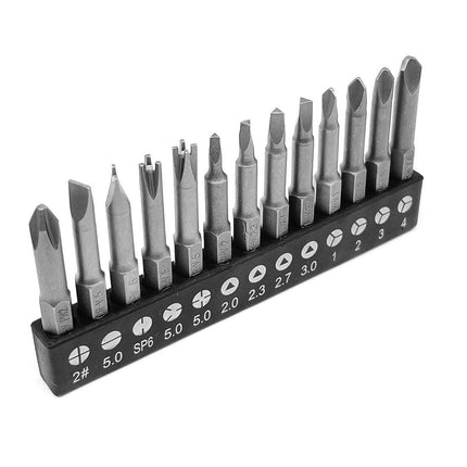 13pcs Screwdriver Bits Set Special Shaped Head Household Tools Repair Kit Set