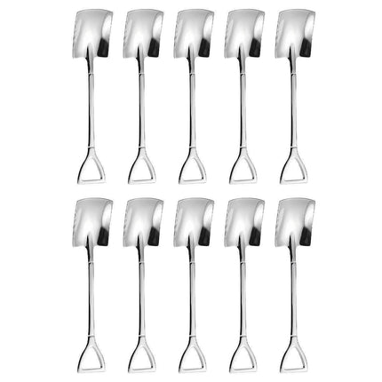 10pcs Stainless Steel Watermelon Scoop Coffee Dessert Fruit Baller Tool