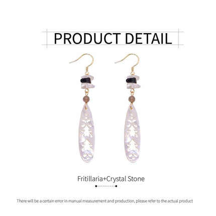 Hollow Fritillary Earrings Trendy Fashion Jewellery for Women Elegant Gift