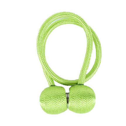 1PC Tieback Curtain Magnetic Ball Curtains Buckle Tie Backs Curtain Holder Home - Aimall