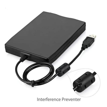 External USB 3.5" Floppy Drive for Windows & Mac - Retro Data Access - Aimall