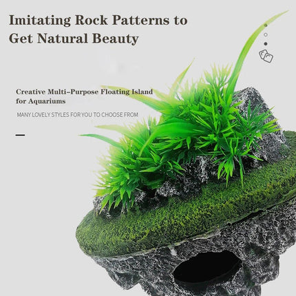 Fish Tank Aquascape Hoverstone Decoration Natural Rock Landscaping for Aquarium