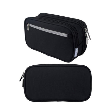 2pcs Large Capacity Multifunctional Pencil Case Storage Bag for School Office
