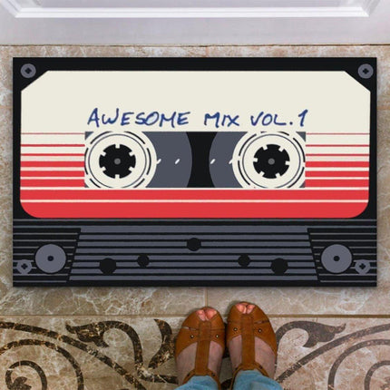 Absorbent Non-Slip Camera Bathroom Floor Mat Family Entry Door Mat Home Rug
