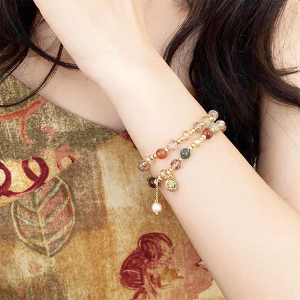 Chinese Light Luxury Style Elegant Women Fashion Bracelet Jewelry Gift