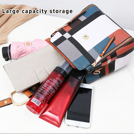 Large Capacity Shoulder Bag Backpack Casual School Bag Travel and Daily Use