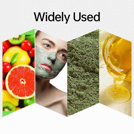 5pcs Sealed Bottle Mask Jar PET Plastic Packaging Containers for Skincare Use