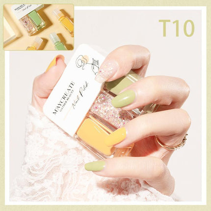 Fashion 11 Styles 3 in 1 One Step Gel Nail Polish Quick Drying Gel Varnish 12ml - Aimall