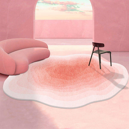 Shaped Cashmere Carpet Living Room Full Blanket Cloakroom Dressing Table