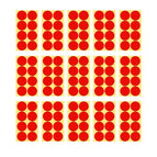 50mm 8 Dots - 15 Sheets