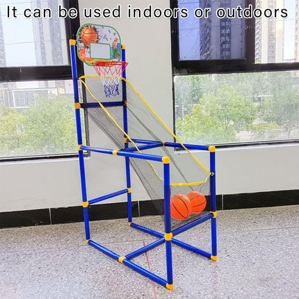 Portable Indoor Basketball Hoop Removable Shooting Game Set for Home Play