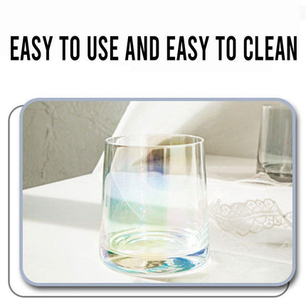 2PCS Hotel Household Glass Toothwash Cups Set Simple Gargle Toothwash Cup