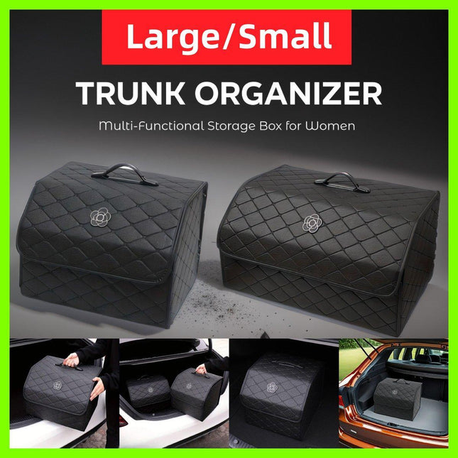 Multifunctional Car Boot Organiser Storage Bag for Easy Vehicle Organization