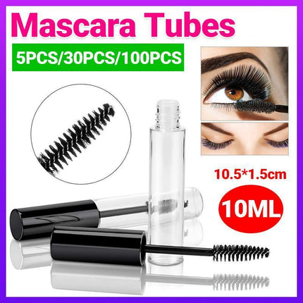10ML Portable Eyelash Tube Empty Mascara Cream Vial Container Travel Bottle - Aimall