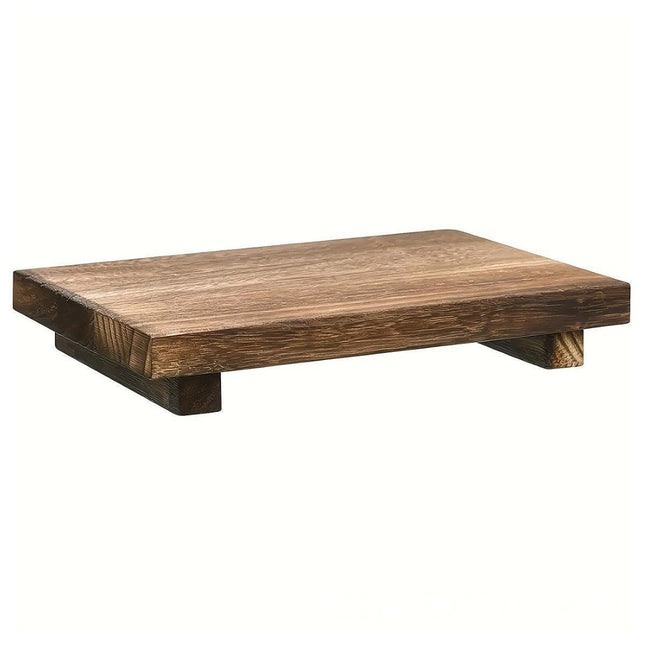 Wooden Soap Dish Storage Shelf Tray Rack Storage Box Case Bathroom Home Decor