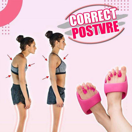 Leg Corrector Slimming Calf Support Slippers for Adults Posture Correction Tool