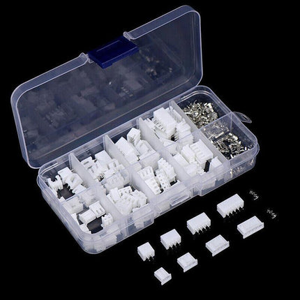 230PCS/Box XH 2.54 2p 3p 4p 5pin 2.54mm Pitch Terminal Kit JST Connector C3 - Aimall