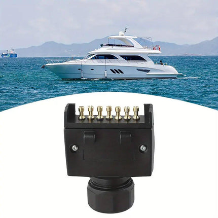Austrac 7 Pin Plug Socket for Motorhome Caravan Trailer Electrical Connector