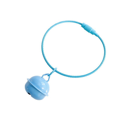 Gift DIY Pendant Color Bell Keychain Key Chain Accessories Plastic Key Ring Gift - Aimall