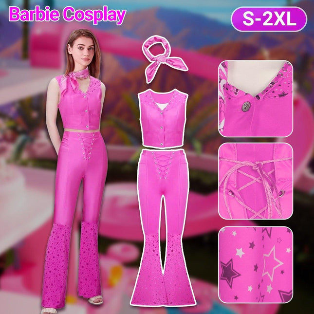Real-life Movie Barbie Cos Clothing Ken Sportswear Popular Movie And TV Cosplay Halloween Playing Clothing