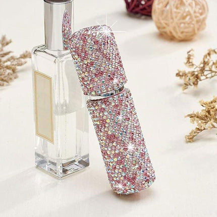 2pcs Travel Perfume Dispenser Refillable Spray Bottle Portable Sample Pack Tool