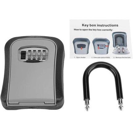Combination Lock with Hook Heavy Duty Secure Lock for Storage Cabinets and Doors