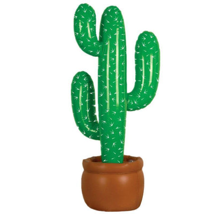 Cactus Decorations Party Mexican Cowboy Supplies Prop Inflatable Blow Up Western - Aimall