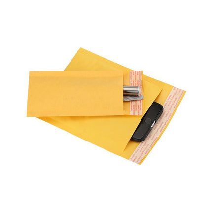 25PCS Poly Bubble Mailer Yellow Colour Multi-Size Plastic Padded Bag - Aimall