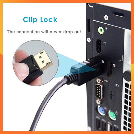 4K/1080p DisplayPort Display Port DP Male to HDMI Female Adapter Converter Cable - Aimall