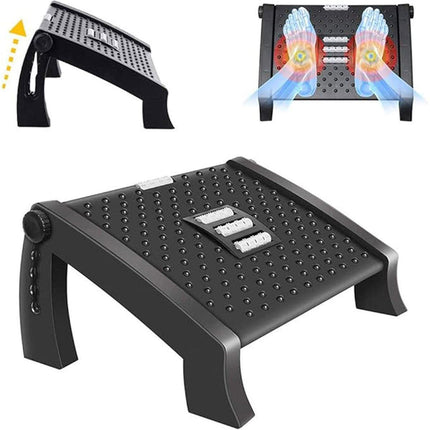 1PC Adjustable Office Foot Rest Pedal Stool Sofa Leg Support for Home or Desk Use