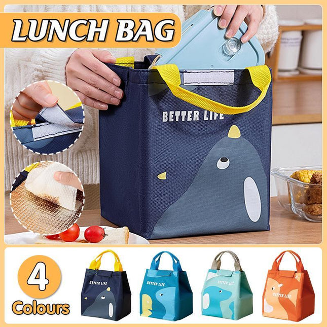 Adults Portable Kid Large Capacity Insulated Lunch Bag Thermal Boxes Picnic Tote - Aimall