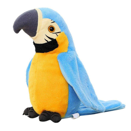 Interactive Talking Electric Plush Parrot for Early Learning and Entertainment