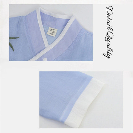 Hanfu Spring Autumn Costume Set for Boys and Girls Chinese Traditional Outfit
