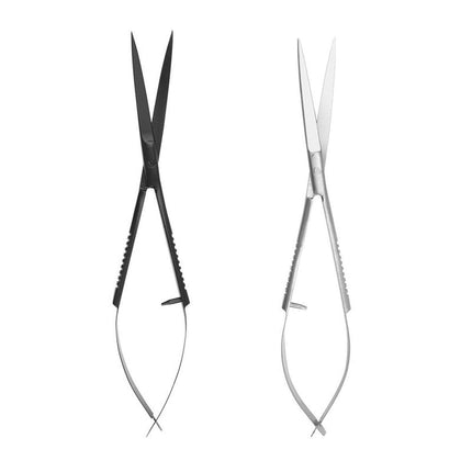 Aquarium Plant Tools Water Grass Spring Scissors Stainless Steel Long Handle