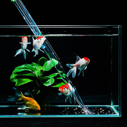 2PCS Fish Tank Cleaner Mini Pooper Turtle Pump Aquarium Maintenance Feeding Tube