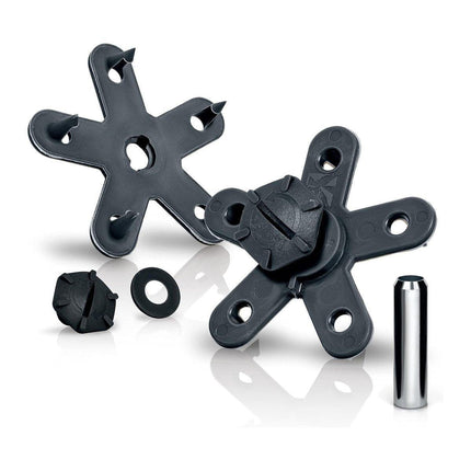 4Set Floor Mat Clips Set of Anti-Slip Fixing Retainers for Car Mats Removable