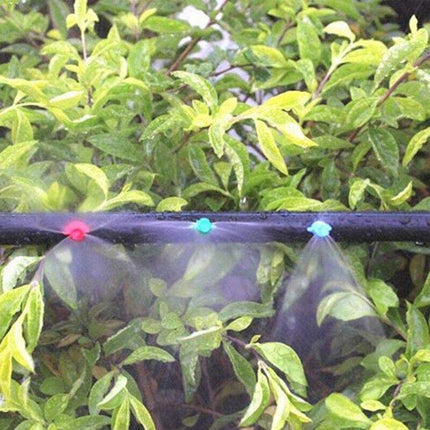 50PCS Micro Spray Jets 90-360d Watering Misting Nozzle Sprinkler Irrigation - Aimall