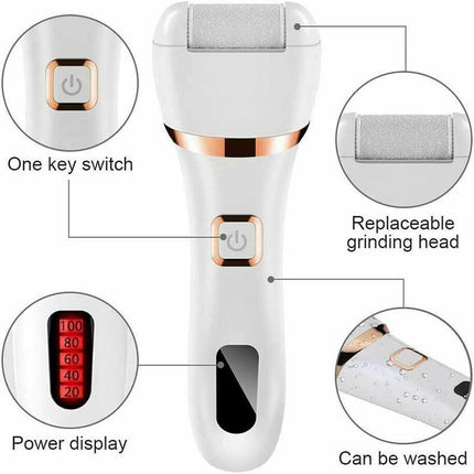 Electric Care Pedicure Kit Foot File Hard Dead Skin Callus Remover Foot Grinder - Aimall