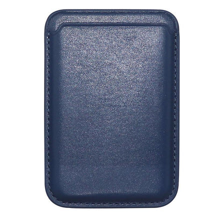 Magnetic Card Holder For Magsafe iPhone 14 13 Pro Max Leather Wallet Card Pocket - Aimall