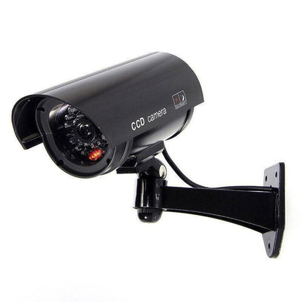 2/4 Sets Flash Led Light Fake Dummy Camera Night Security Surveillance Cctv - Aimall