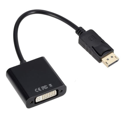 DisplayPort DP Male to DVI Female Display Port Adapter Cable Converter HD 1080P - Aimall